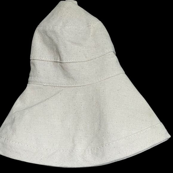SCALA NWT UPF 50+ Sun Hat Bucket Hat OS cotton Cream Natural Linen Color main image 6